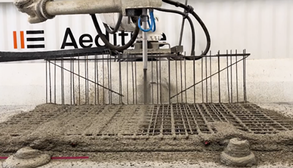 Aedetive shows off steel-reinforced retaining wall straight from the 3D printer 