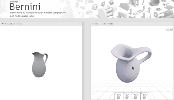 Autodesk unveils Research Project Bernini for Generative AI 3D shape creation  