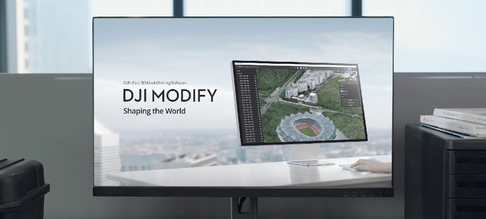 A closer look at the DJI Modify – the 3D model editing software compatible with DJI enterprise drones 