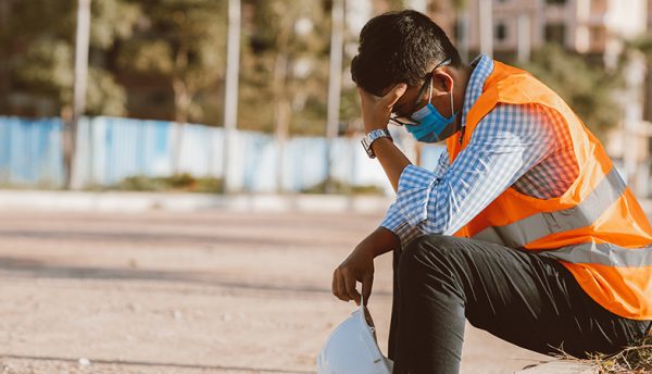 Job stress affects 70% of construction workers, according to a new University of Cambridge study 